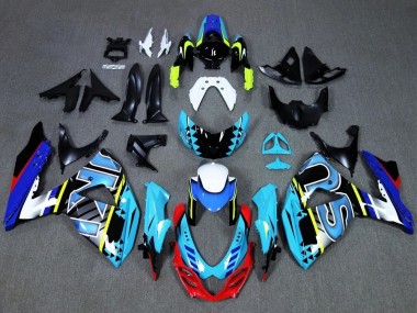 2009-2016 Blue Red Yellow White Suzuki GSXR 1000 Motorcycle Fairings Australia