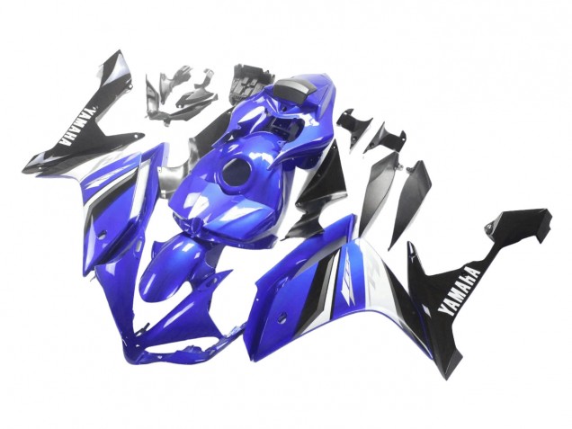 2007-2008 Blue White Glossy Black Yamaha YZF R1 Motorcycle Fairings Australia