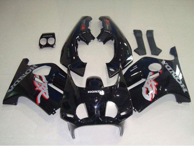 1988-1989 Glossy Black Honda CBR250RR MC19 Motorcycle Fairings Australia
