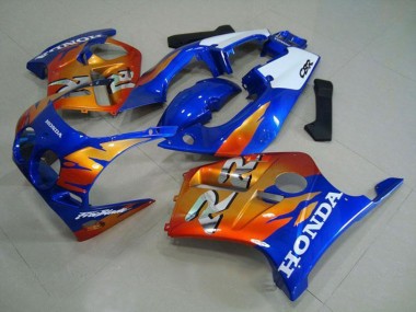 1988-1989 White Blue Orange Honda CBR250RR MC19 Motorcycle Fairings Australia