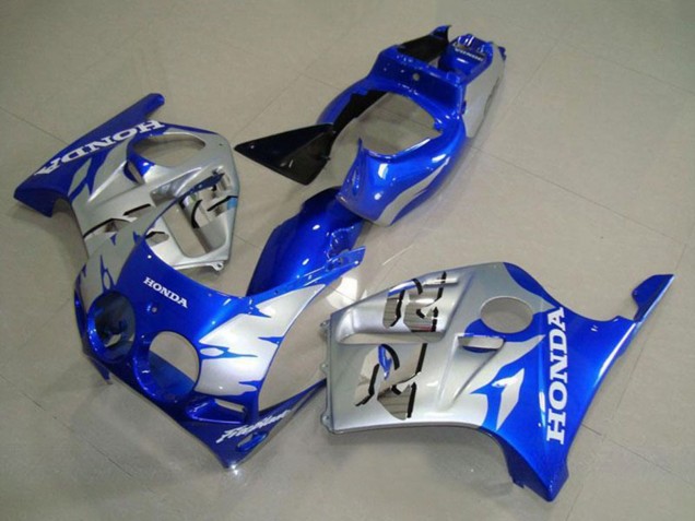 1988-1989 Silver Blue Honda CBR250RR MC19 Motorcycle Fairings Australia