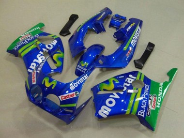 1988-1989 Blue Green White MoviStar Red Castrol Honda CBR250RR MC19 Motorcycle Fairings Australia