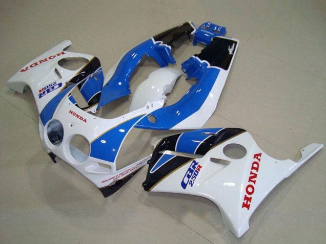 1988-1989 White Light Blue Glossy Black Honda CBR250RR MC19 Motorcycle Fairings Australia