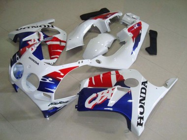 1988-1989 White Red Blue Honda CBR250RR MC19 Motorcycle Fairings Australia