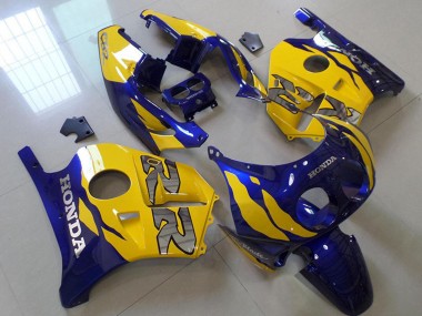 1990-1998 Yellow Blue Honda CBR250RR MC22 Motorcycle Fairing Australia