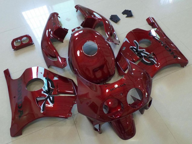 1990-1998 Maroon Red Honda CBR250RR MC22 Motorcycle Fairings Australia