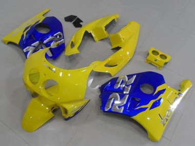 1990-1998 Yellow Blue Honda CBR250RR MC22 Motorcycle Fairings Australia
