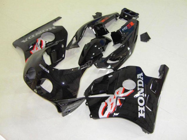 1990-1998 Glossy Black Honda CBR250RR MC22 Motorcycle Fairings Australia