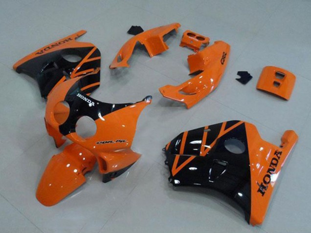 1990-1998 Orange Glossy Black Honda CBR250RR MC22 Motorcycle Fairing Australia