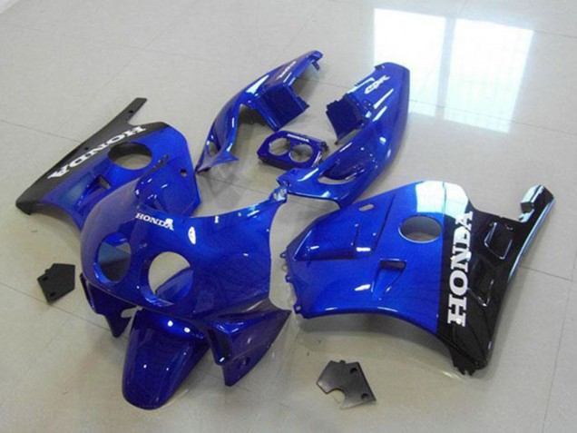1990-1998 Blue Glossy Black White Decals Honda CBR250RR MC22 Motorcycle Fairings Australia