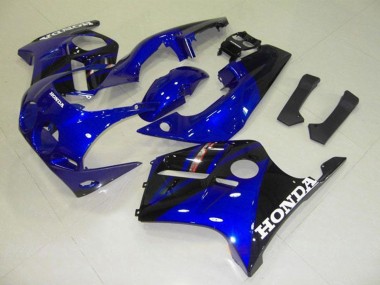 1990-1998 Blue Glossy Black White Decal Honda CBR250RR MC22 Motorcycle Fairings Australia