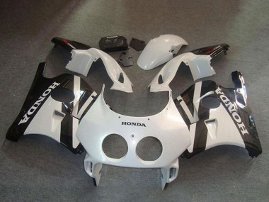 1990-1998 White Glossy Black Honda CBR250RR MC22 Motorcycle Fairing Kits Australia