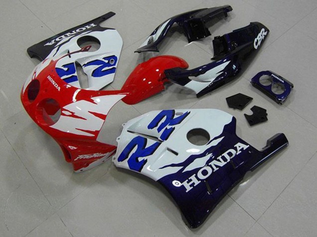 1990-1998 White Red Glossy Black Honda CBR250RR MC22 Motorcycle Fairings Australia