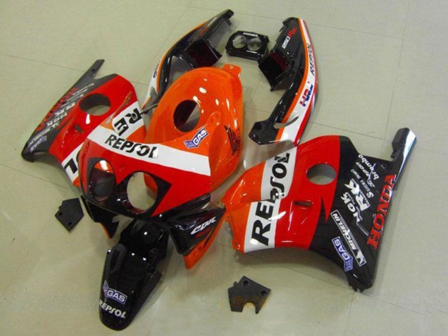 1990-1998 Orange White Red Glossy Black HRC Repsol Honda CBR250RR MC22 Motorcycle Fairings Australia