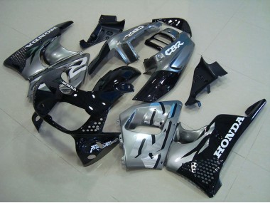 1996-1997 Silver Glossy Black Honda CBR900RR 893 Motorcycle Fairings Australia