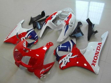 1996-1997 White Red Blue Honda CBR900RR 893 Motorcycle Fairings Australia