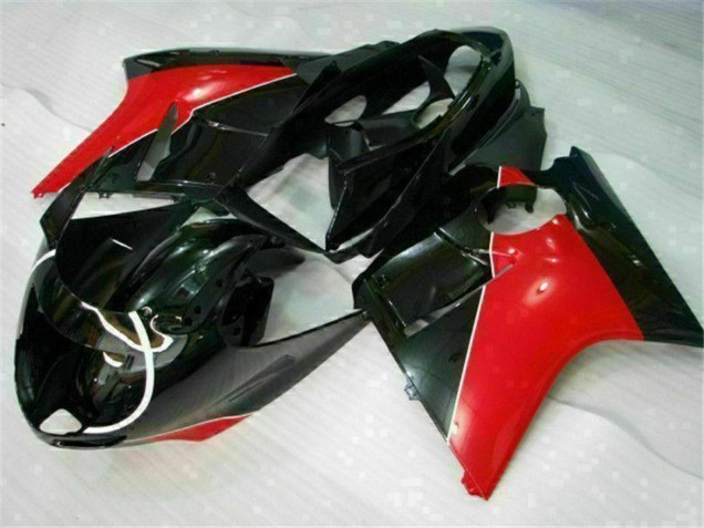 1996-2007 Red Glossy Black Honda CBR1100XX Blackbird Motorcycle Fairings Australia
