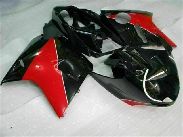 1996-2007 Red Glossy Black Honda CBR1100XX Blackbird Motorcycle Fairings Australia