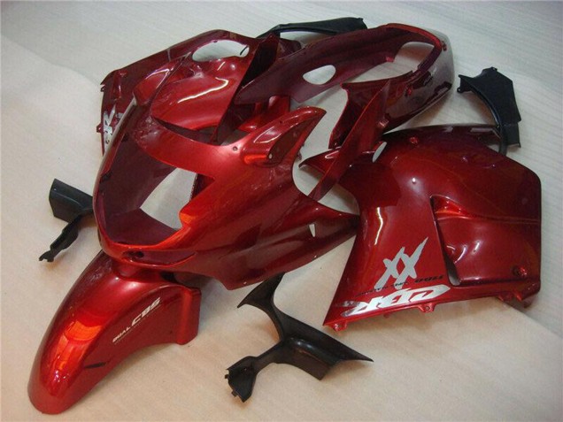 1996-2007 Red Honda CBR1100XX Blackbird Motorcycle Fairing Australia