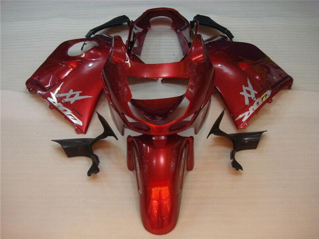1996-2007 Red Honda CBR1100XX Blackbird Motorcycle Fairing Australia
