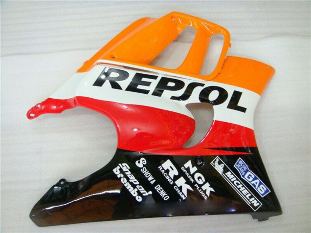 1995-1996 Orange White Red Glossy Black Repsol Honda CBR600 F3 Motorcycle Fairing Australia