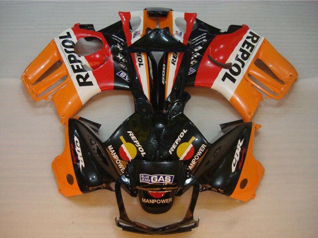 1995-1996 Orange White Red Glossy Black Repsol Honda CBR600 F3 Motorcycle Fairings Australia