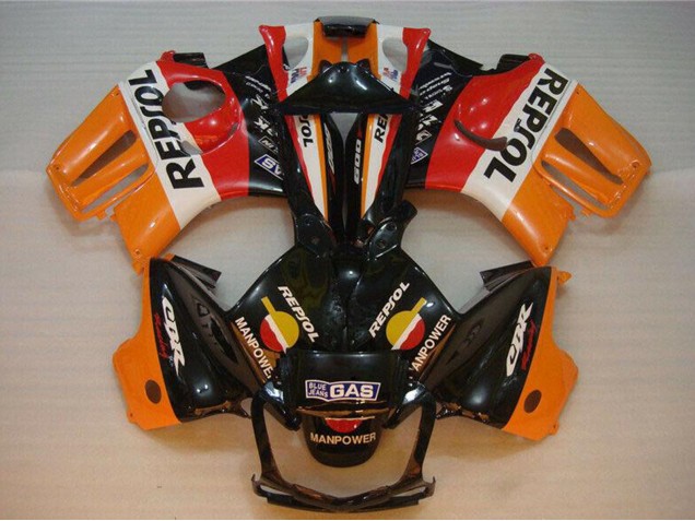 1995-1996 Orange White Red Glossy Black Repsol Honda CBR600 F3 Motorcycle Fairings Australia