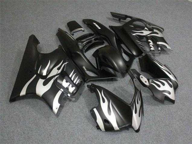 1995-1996 White Matte Black Flame Honda CBR600 F3 Motorcycle Fairings Australia