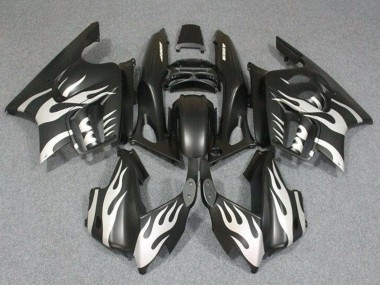 1995-1996 White Matte Black Flame Honda CBR600 F3 Motorcycle Fairings Australia