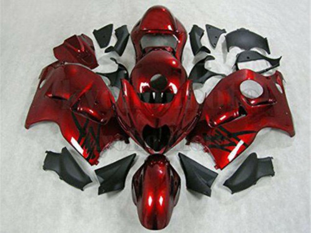 1996-2007 Red Black Suzuki GSXR 1300 Hayabusa Motorcycle Fairing Australia