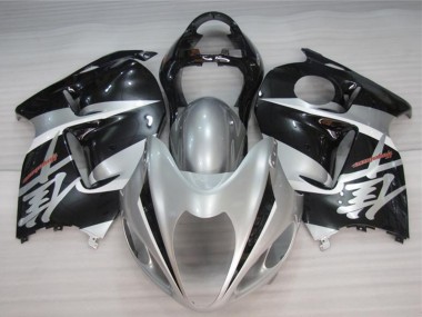 1996-2007 Silver Black Suzuki GSXR 1300 Hayabusa Motorcycle Fairings Australia