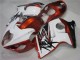 1996-2007 White Orange Black Suzuki GSXR 1300 Hayabusa Motorcycle Fairings Australia