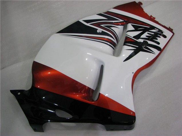 1996-2007 White Orange Black Suzuki GSXR 1300 Hayabusa Motorcycle Fairings Australia