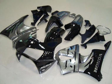 1998-1999 Silver Glossy Black Honda CBR900RR 919 Motorcycle Fairings Australia