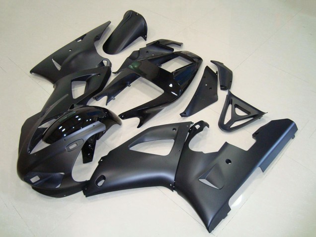 1998-1999 Matte Black Glossy Black Yamaha YZF R1 Motorcycle Fairings Australia