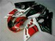 1998-2002 White Red Glossy Black Yamaha YZF R6 Motorcycle Fairing Australia