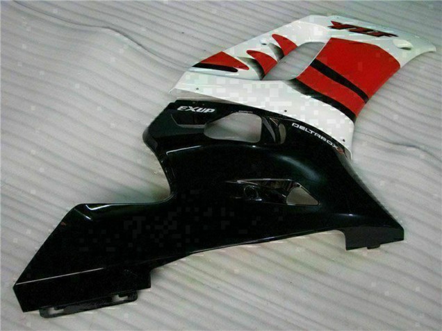 1998-2002 White Red Glossy Black Yamaha YZF R6 Motorcycle Fairing Australia