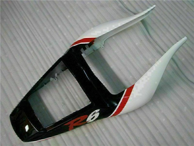 1998-2002 White Red Glossy Black Yamaha YZF R6 Motorcycle Fairing Australia