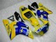 1998-2002 Yellow Blue White Camel Motul Yamaha YZF R6 Motorcycle Fairings Australia