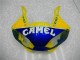 1998-2002 Yellow Blue White Camel Motul Yamaha YZF R6 Motorcycle Fairings Australia