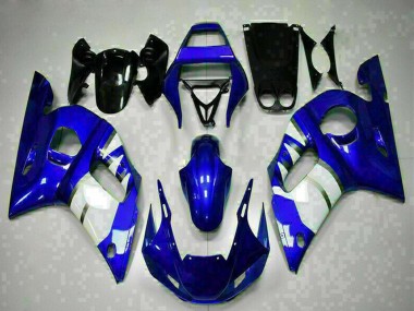 1998-2002 Blue White Yamaha YZF R6 Motorcycle Fairings Australia