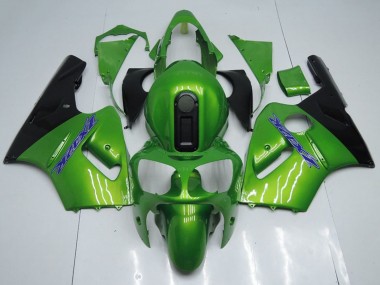 2000-2001 Green Black Blue Kawasaki ZX12R Motorcycle Fairings Australia