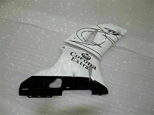 2000-2001 White Black Corona Extra Yamaha YZF R1 Motorcycle Fairings Australia