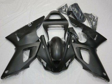 2000-2001 Matte Black Yamaha YZF R1 Motorcycle Fairings Australia