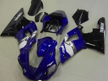 2000-2001 Blue White Black Yamaha YZF R1 Motorcycle Fairings Australia
