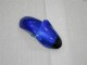 2000-2002 Blue Glossy Black Elf Bridgestone Kawasaki ZX6R Motorcycle Fairings Australia