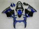 2000-2002 Blue Glossy Black Elf Bridgestone Kawasaki ZX6R Motorcycle Fairings Australia