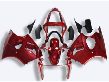 2000-2002 Red Kawasaki ZX6R Motorcycle Fairings Australia