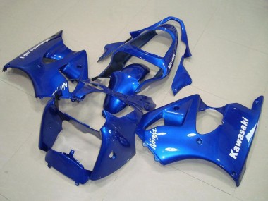 2000-2002 Blue Kawasaki ZX6R Motorcycle Fairings Australia