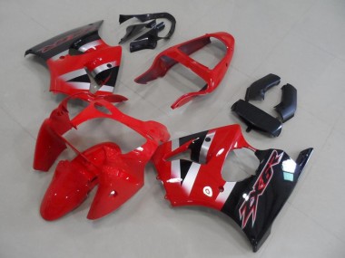 2000-2002 Red Silver Glossy Black OEM Style Kawasaki ZX6R Motorcycle Fairings Australia